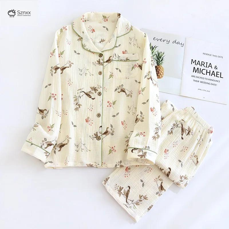 Soft Cotton Crepe Love Print Pajama Set