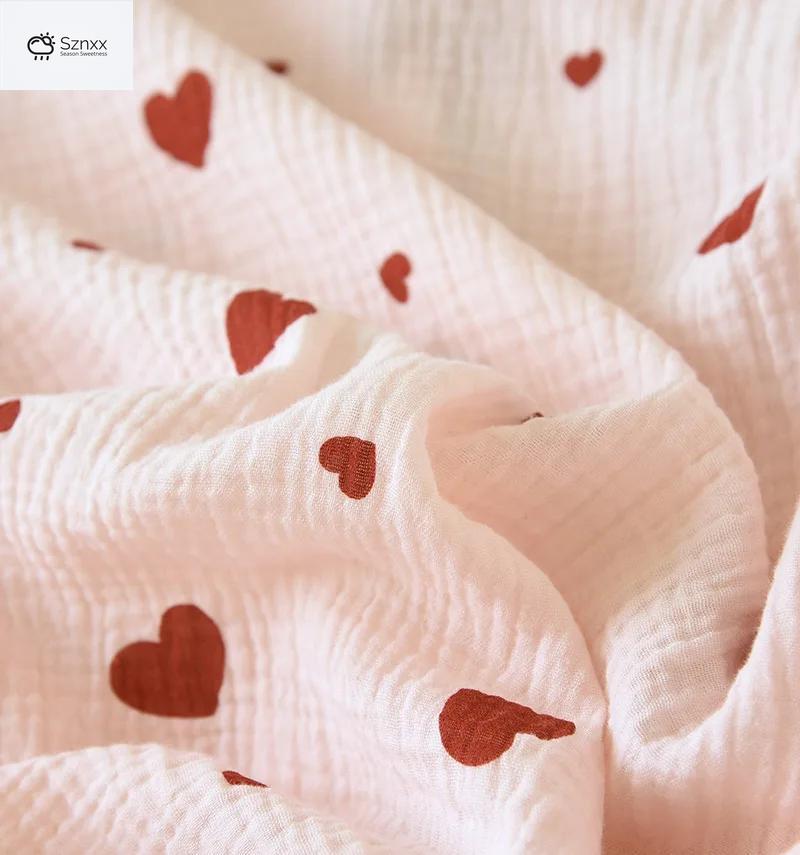 Soft Cotton Crepe Long Sleeve Pajama Lounge Set