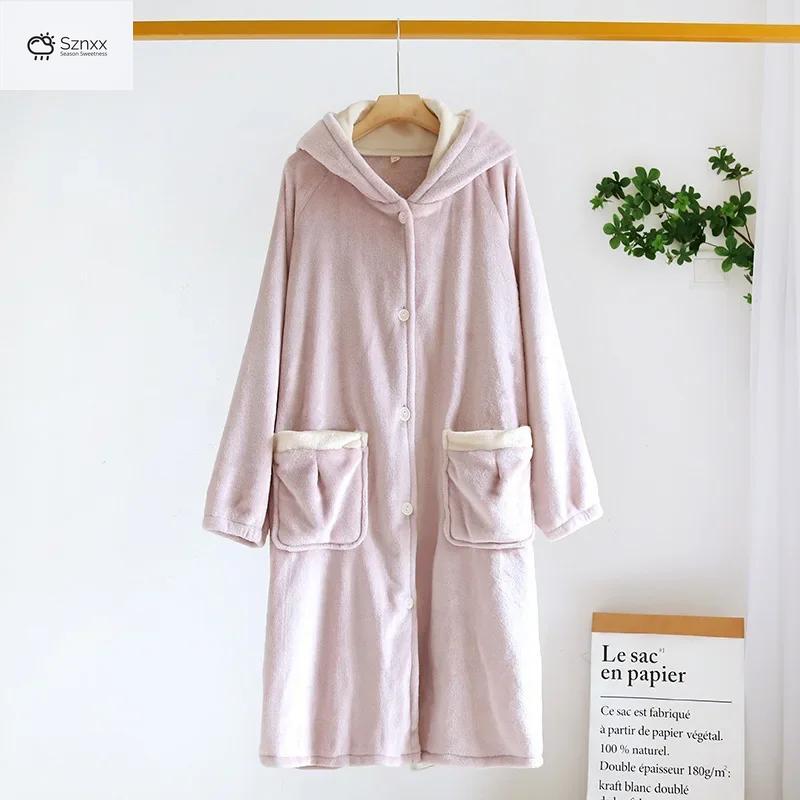Cozy Coral Velvet Flannel Couples Pajama Set
