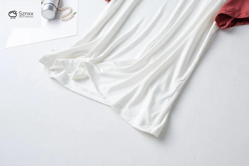 Womens Modal Short-sleeve Pajama Set Lightweight Breathable