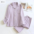 Cozy Checkered Couple’s Loungewear For Cold Seasons