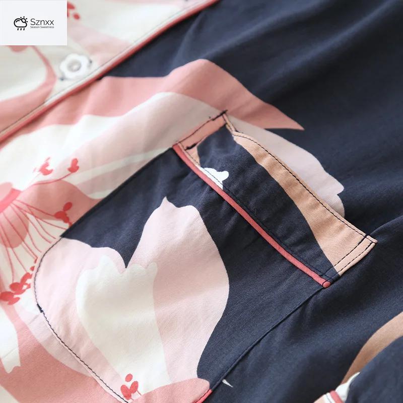 Soft Cartoon Viscose Long-sleeve Ladies Pajama Set