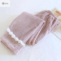 Womens Thick Velvet Flannel Warm Sleep Pants