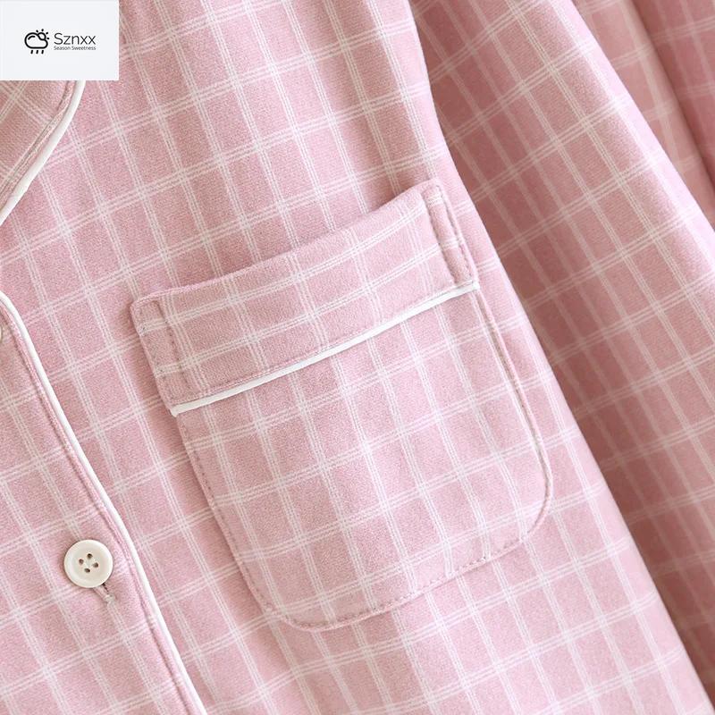Cozy Checkered Couple’s Loungewear For Cold Seasons
