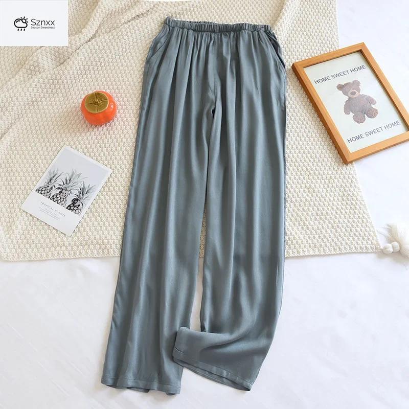 Ultra-light Breathable Viscose Couple Lounge Pants