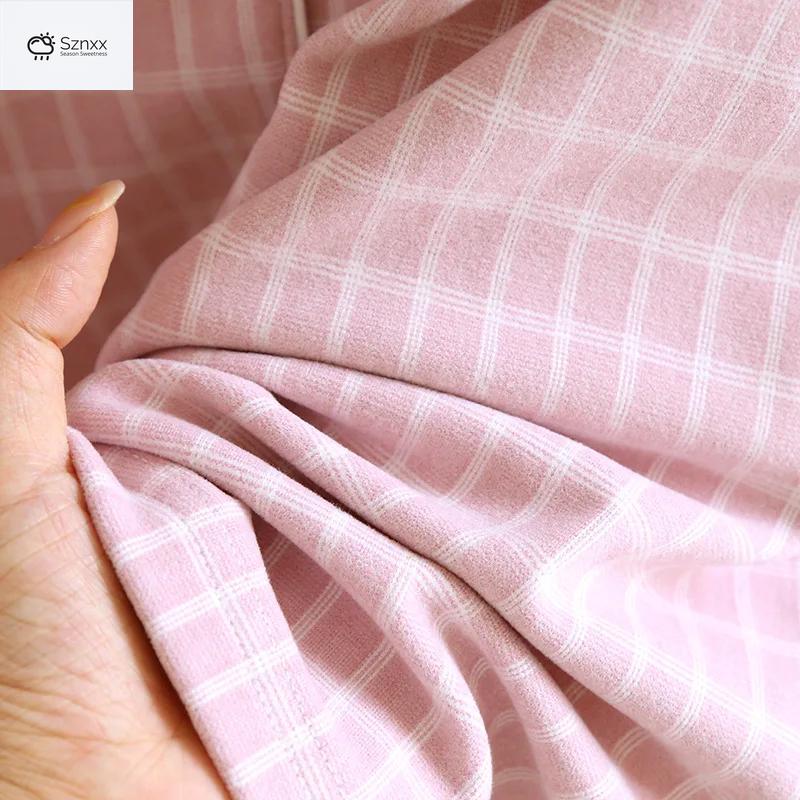 Cozy Checkered Couple’s Loungewear For Cold Seasons