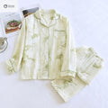 Japanese Crepe Cotton Floral Pajama Set