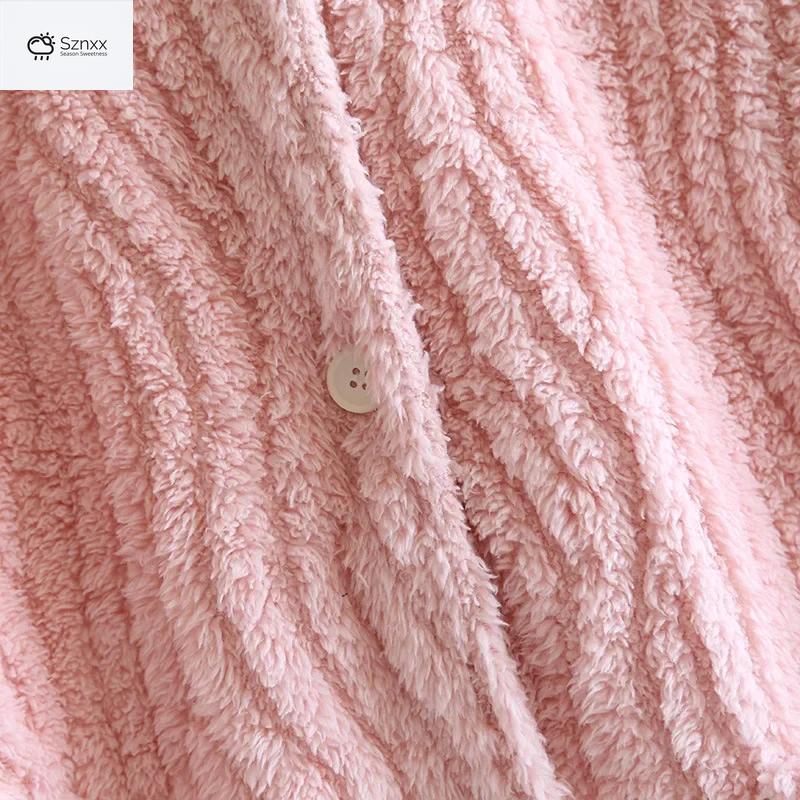Cozy Flannel Womens Winter Nightgown Gown