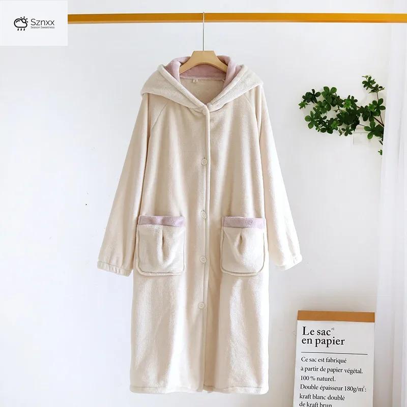Cozy Coral Velvet Flannel Couples Pajama Set