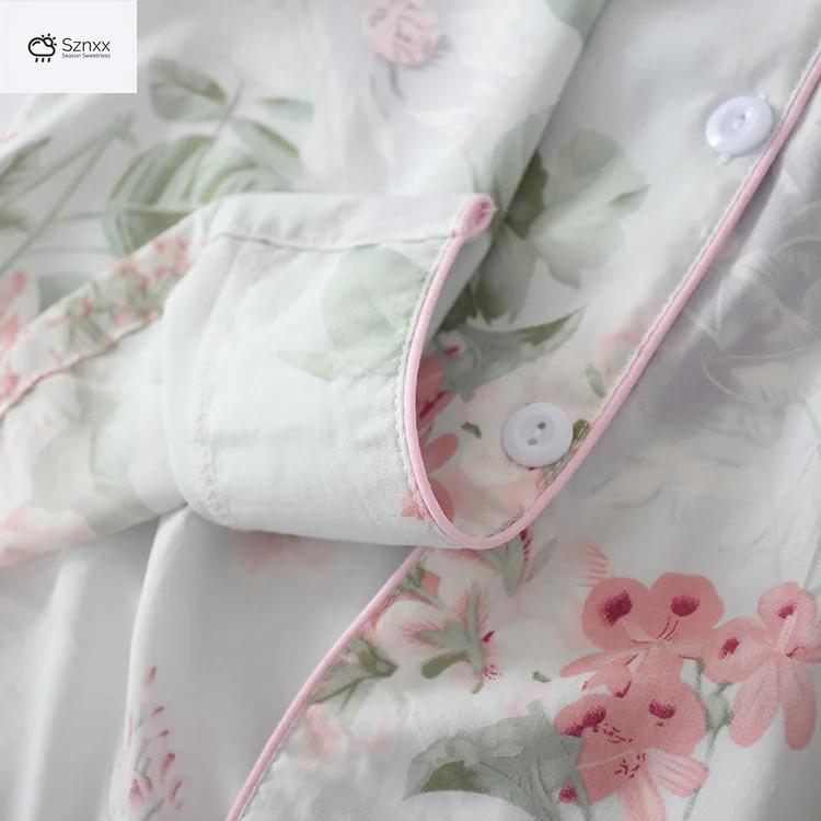 Comfortable Viscose Buckle Pajama Shorts Set