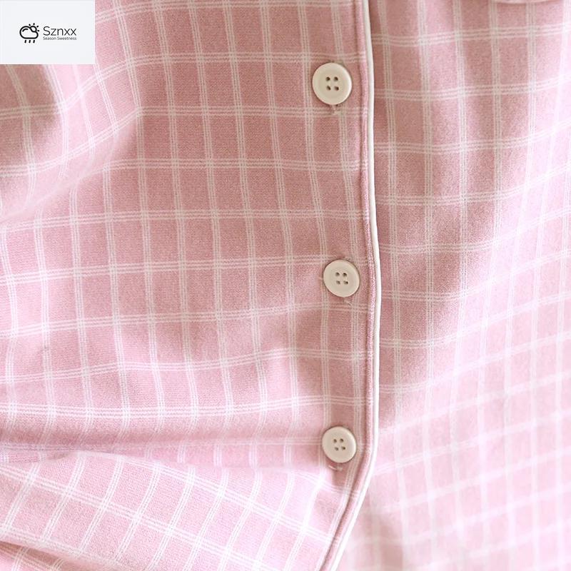 Cozy Checkered Couple’s Loungewear For Cold Seasons