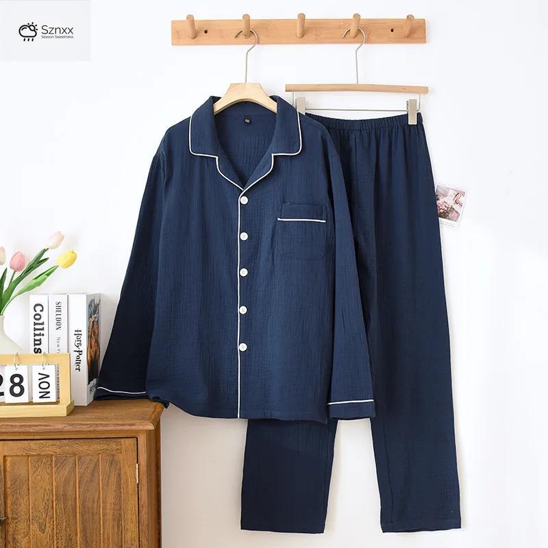 Soft Crepe Cotton Couple Pajama Set