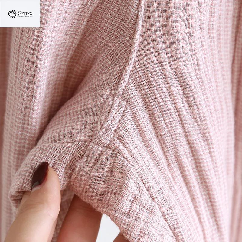 Minimalist Cotton Crepe Couple Pajama Set