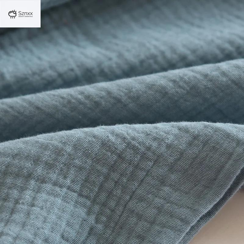 Couple’s Crepe Cotton Long-sleeve Pajama Set