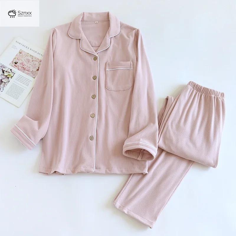 Cozy Velvet Long-sleeve Lounge Pajama Set
