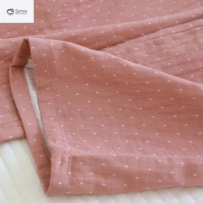 Soft Cotton Long-sleeve Pajama Set For Women