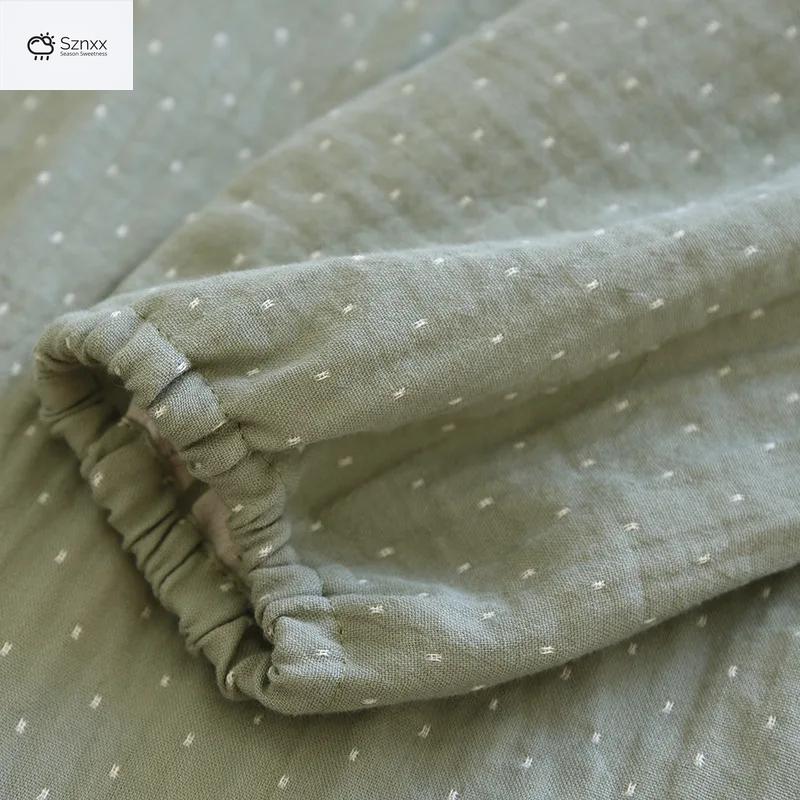 Soft Cotton Long-sleeve Pajama Set For Women