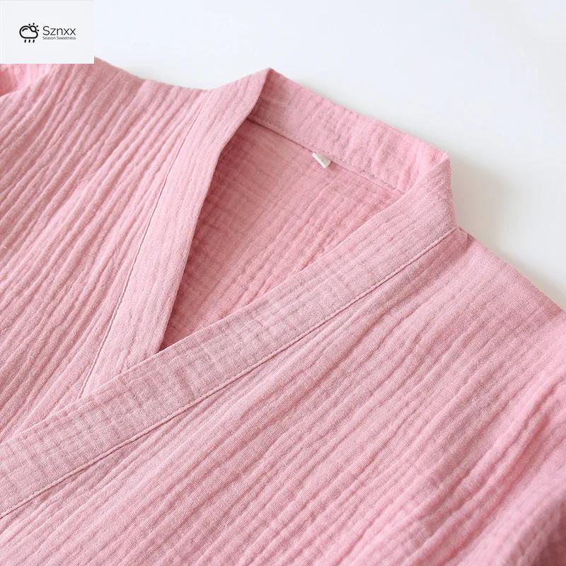 Japanese Cotton Couple Yukata Pajama Set