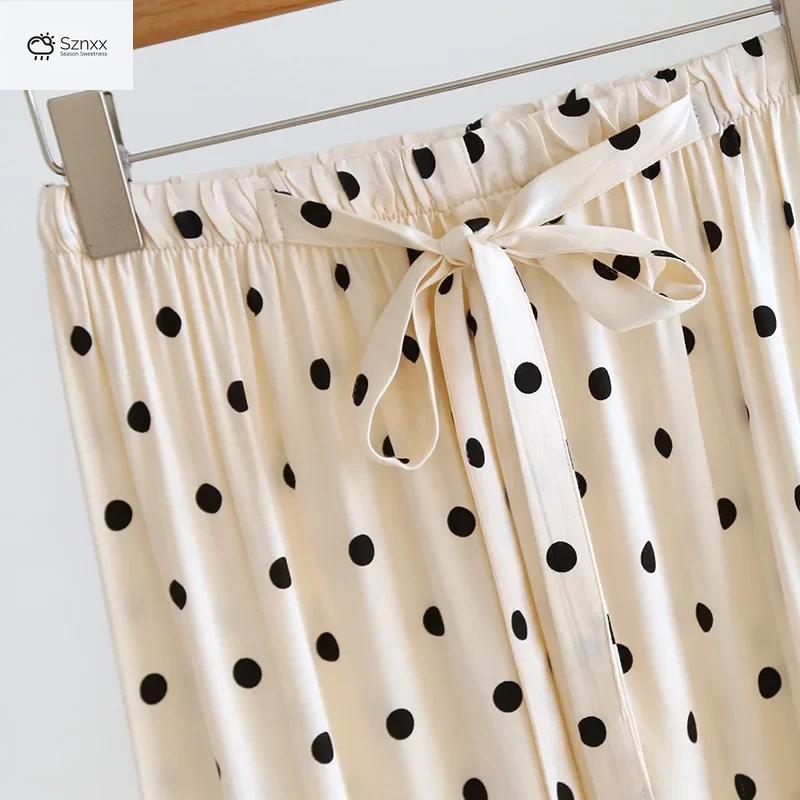 Soft Viscose Long-sleeve Pajama Lounge Set