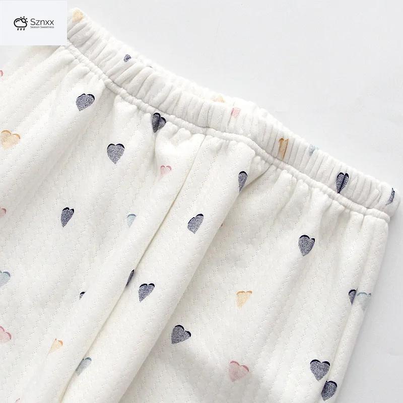 Cozy Layered Cotton Long-sleeve Pajama Set