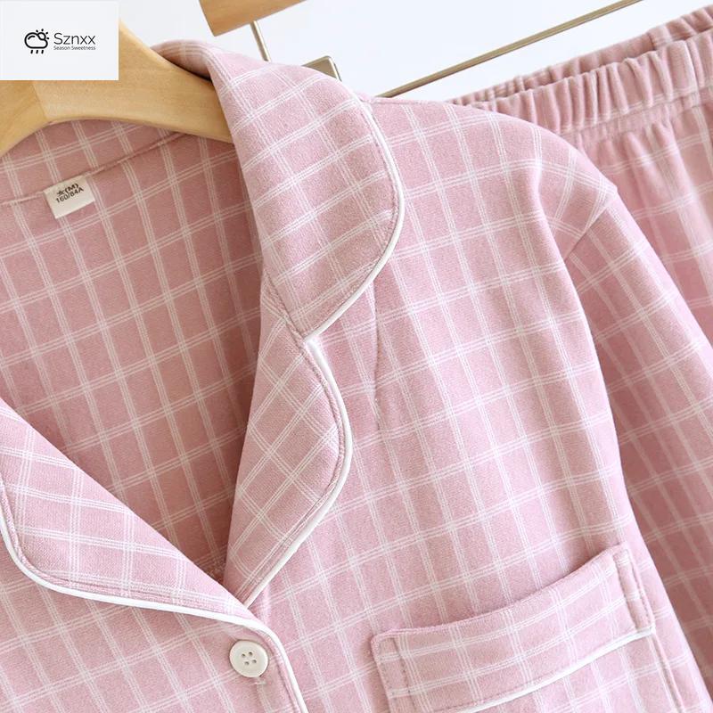 Cozy Checkered Couple’s Loungewear For Cold Seasons