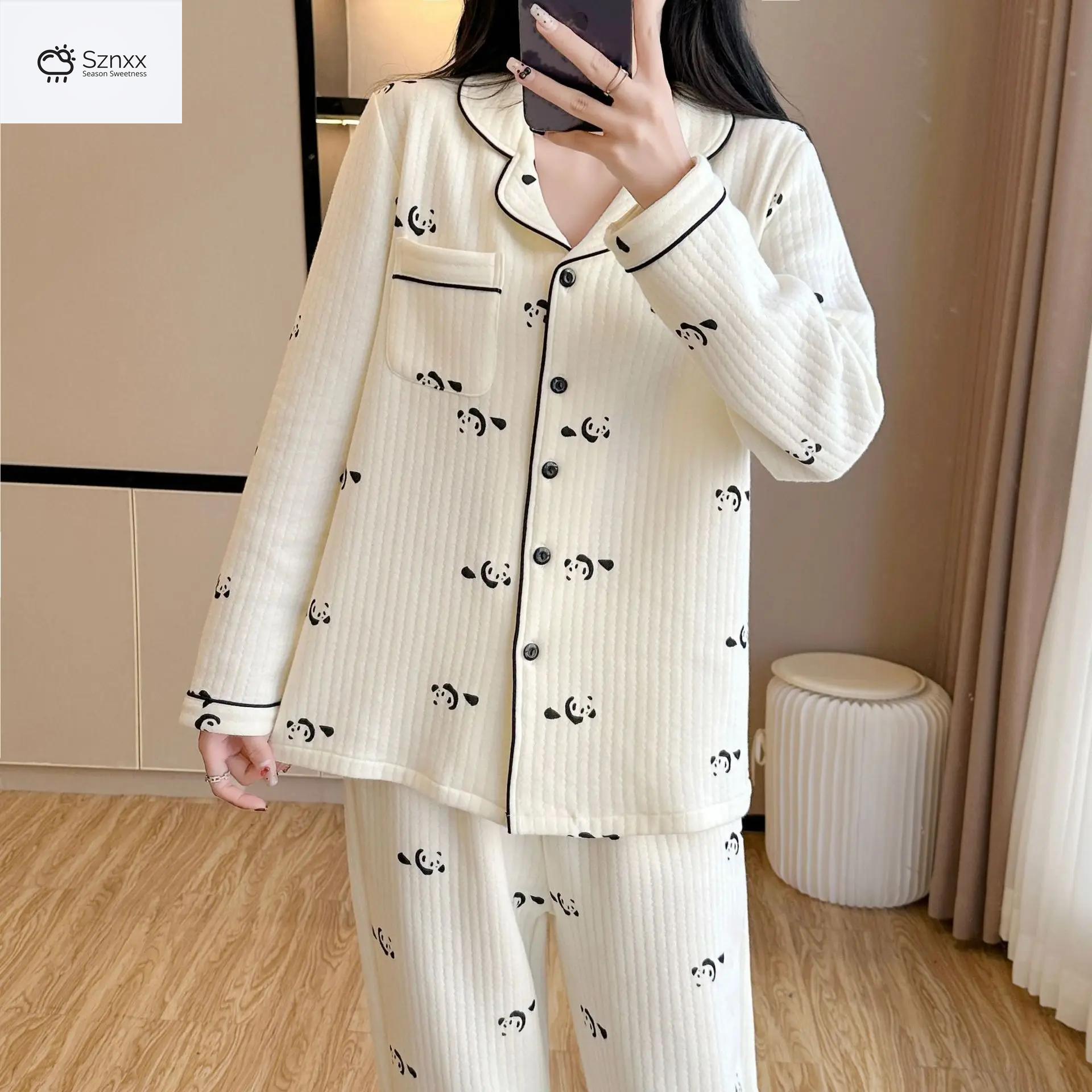 Cozy Floral Pure Cotton Women’s Lounge Pajama Set