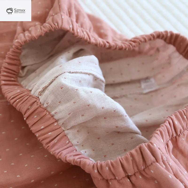 Soft Cotton Long-sleeve Pajama Set For Women