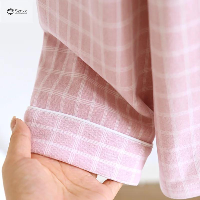 Cozy Checkered Couple’s Loungewear For Cold Seasons