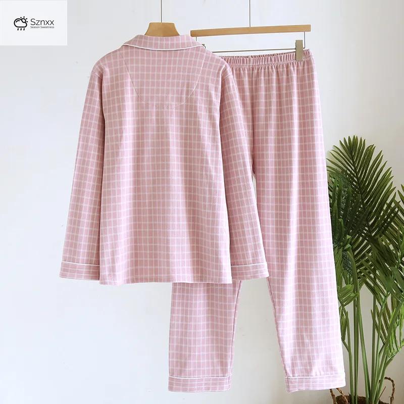 Cozy Checkered Couple’s Loungewear For Cold Seasons