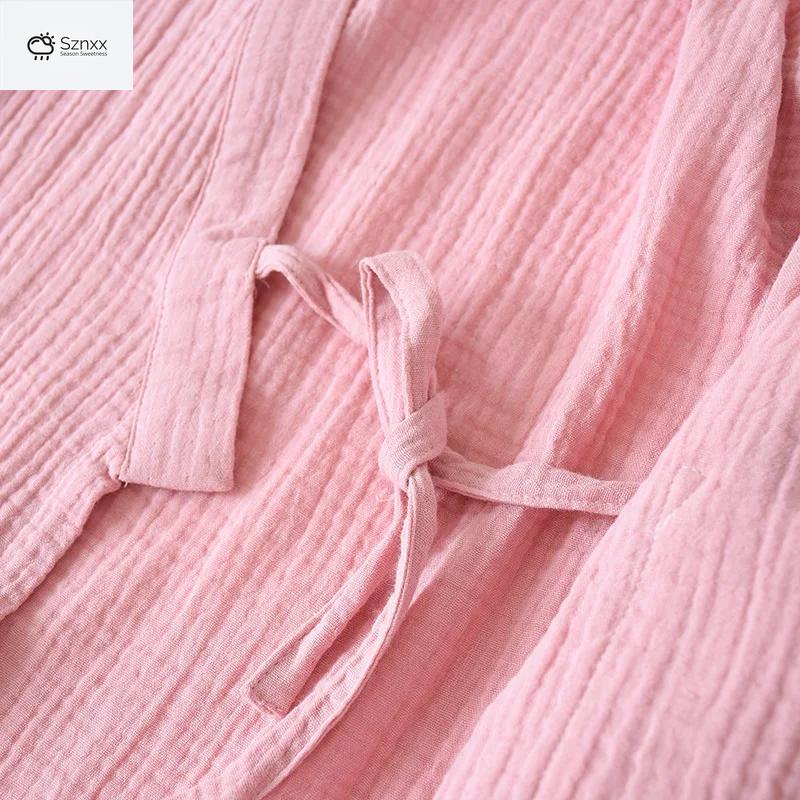 Japanese Cotton Couple Yukata Pajama Set