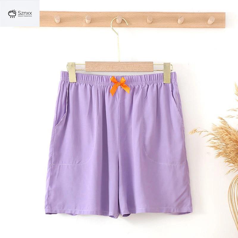 Soft Viscose Blend Womens Casual Capri Lounge Pants