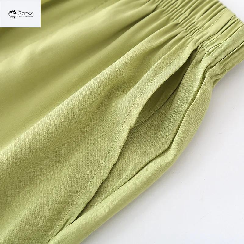 Soft Viscose Blend Womens Casual Capri Lounge Pants
