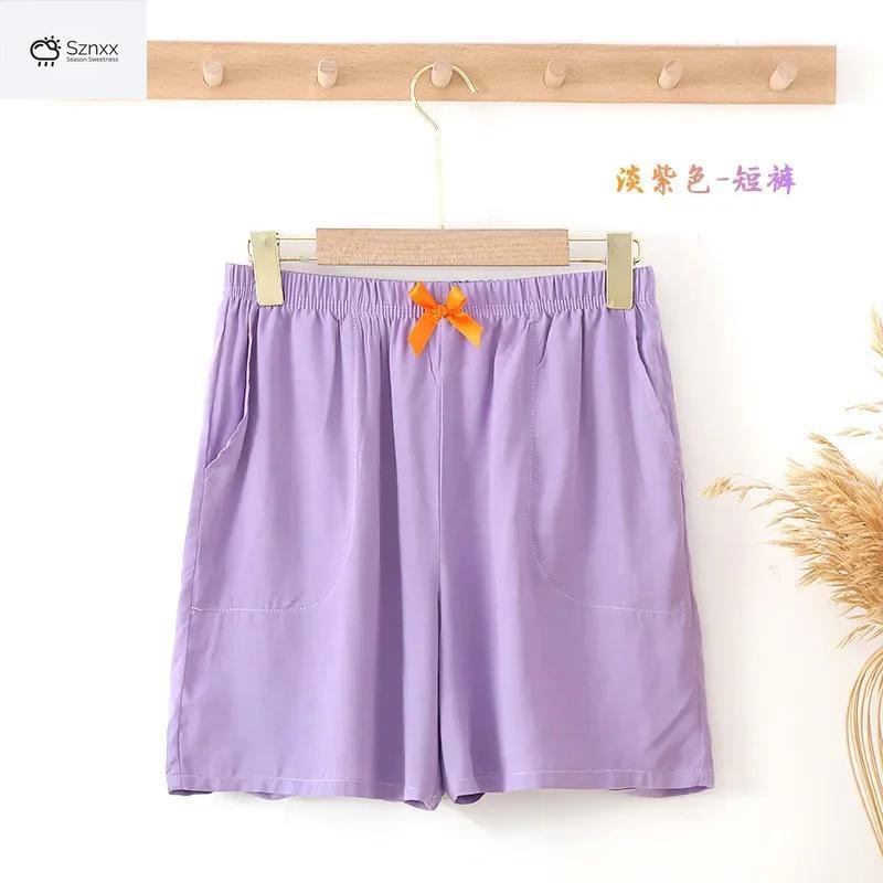 Soft Viscose Blend Womens Casual Capri Lounge Pants