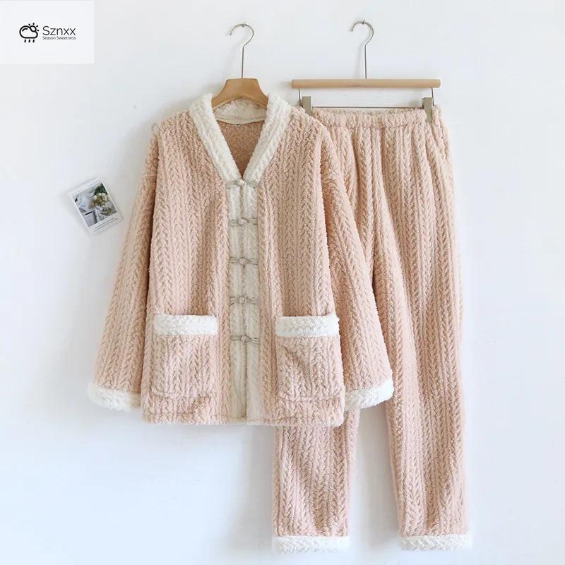 Cozy Cactus Flannel Pajama Set For Women