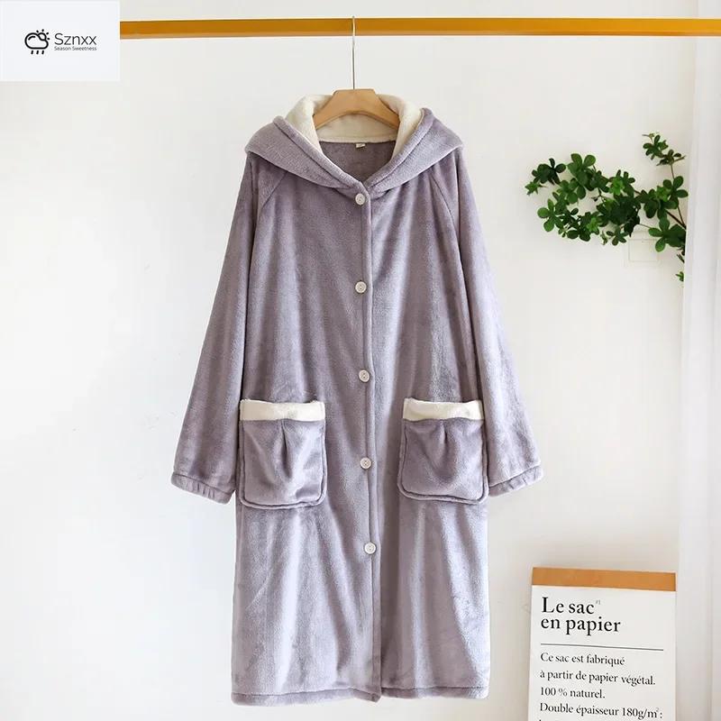 Cozy Coral Velvet Flannel Couples Pajama Set