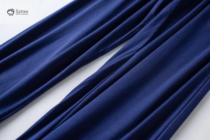 Womens Modal Short-sleeve Pajama Set Lightweight Breathable