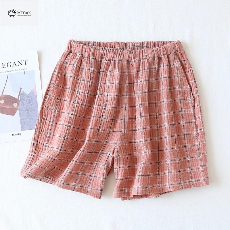Mens Cotton Crepe Lounge Shorts Plus Size