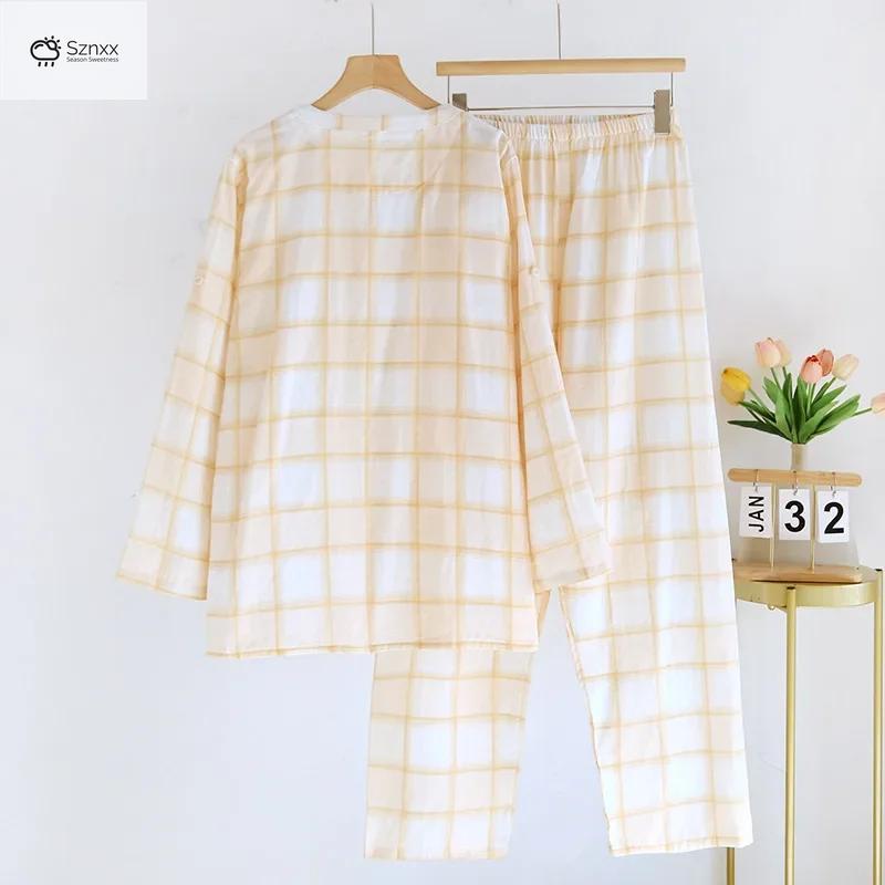 Japanese Cotton Gauze Lounge Pajama Set