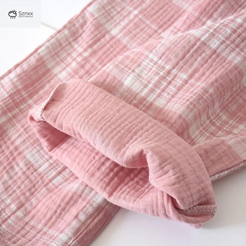 Unisex Cotton Crepe Lounge Pants With Relaxed Fit