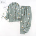 Cozy Cotton Gauze Couples Lounge Pajama Set